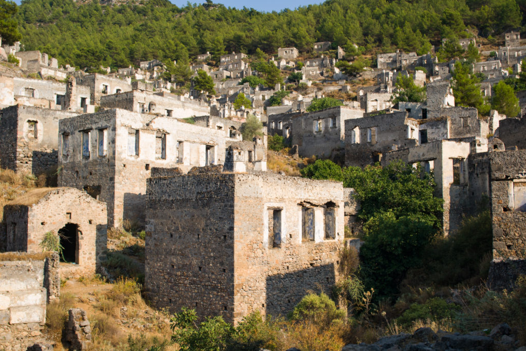 Abandoned houses at Kayakoy