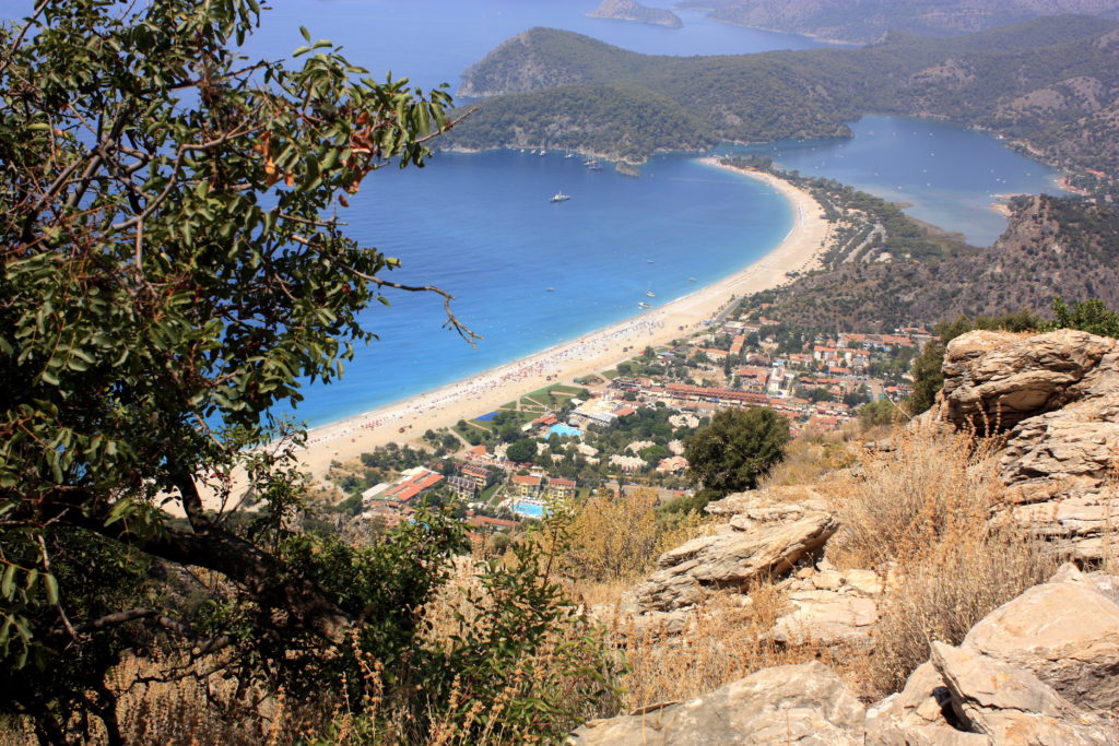 Likyan Way view to Oludeniz